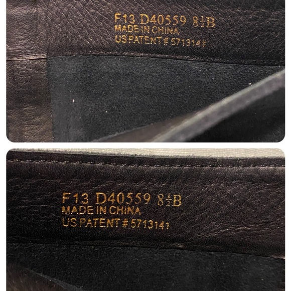 Cole Haan black suede knee high tall heeled pull on Cassidy boots - Picture 12 of 12